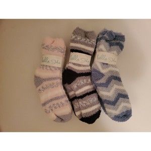 Hello Soho Womens Bed Time Socks 9 pairs of socks total.